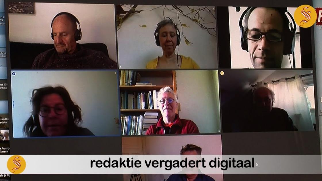 schermafbeelding online redactievergadering